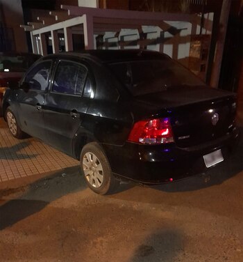 El auto particular del subjefe