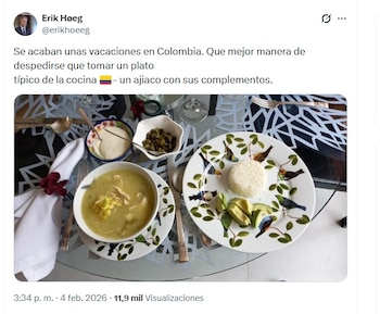 Este fue el ajiaco con