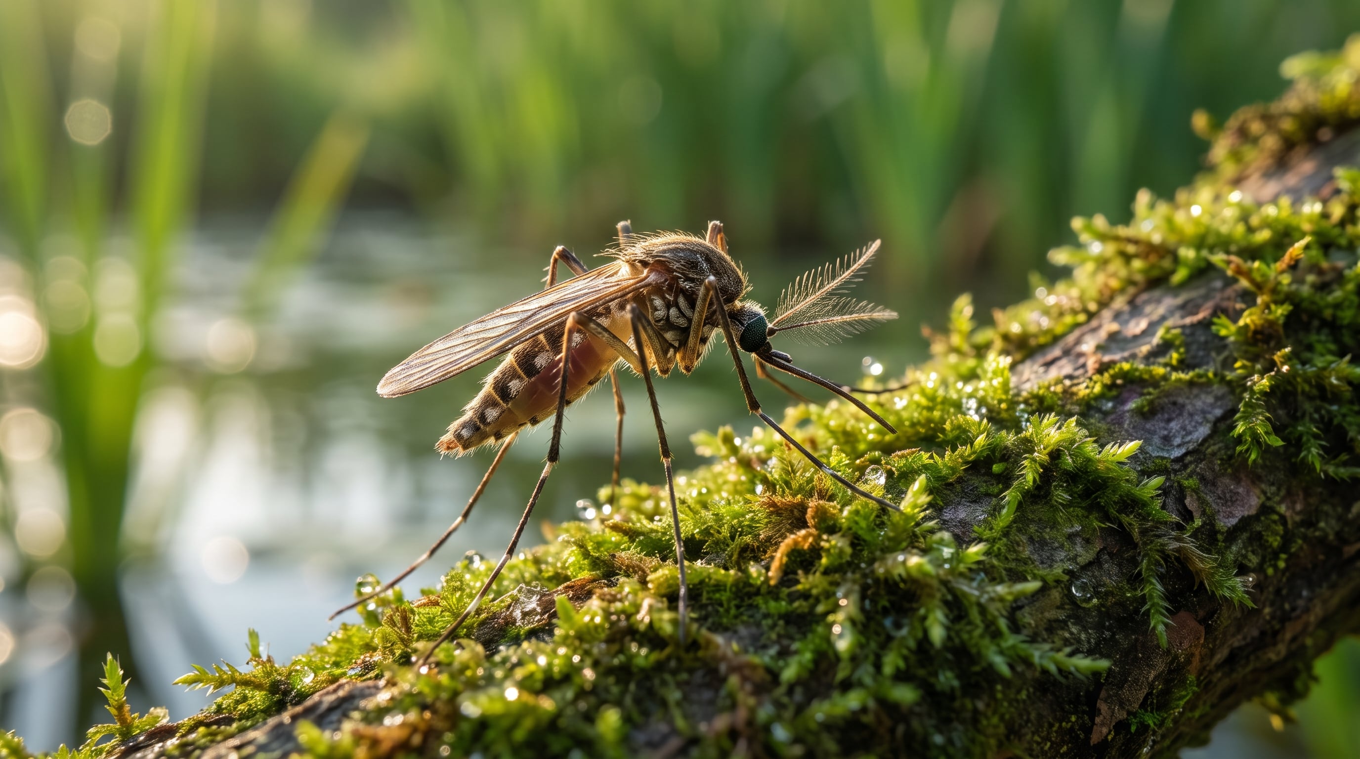 En octubre, todos los mosquitos en recintos oscuros habían entrado en reposo invernal, pero el 59% de los expuestos a la luz seguía activo (Imagen Ilustrativa Infobae)