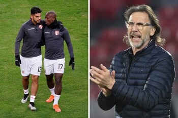 Luis Advíncula y Carlos Zambrano