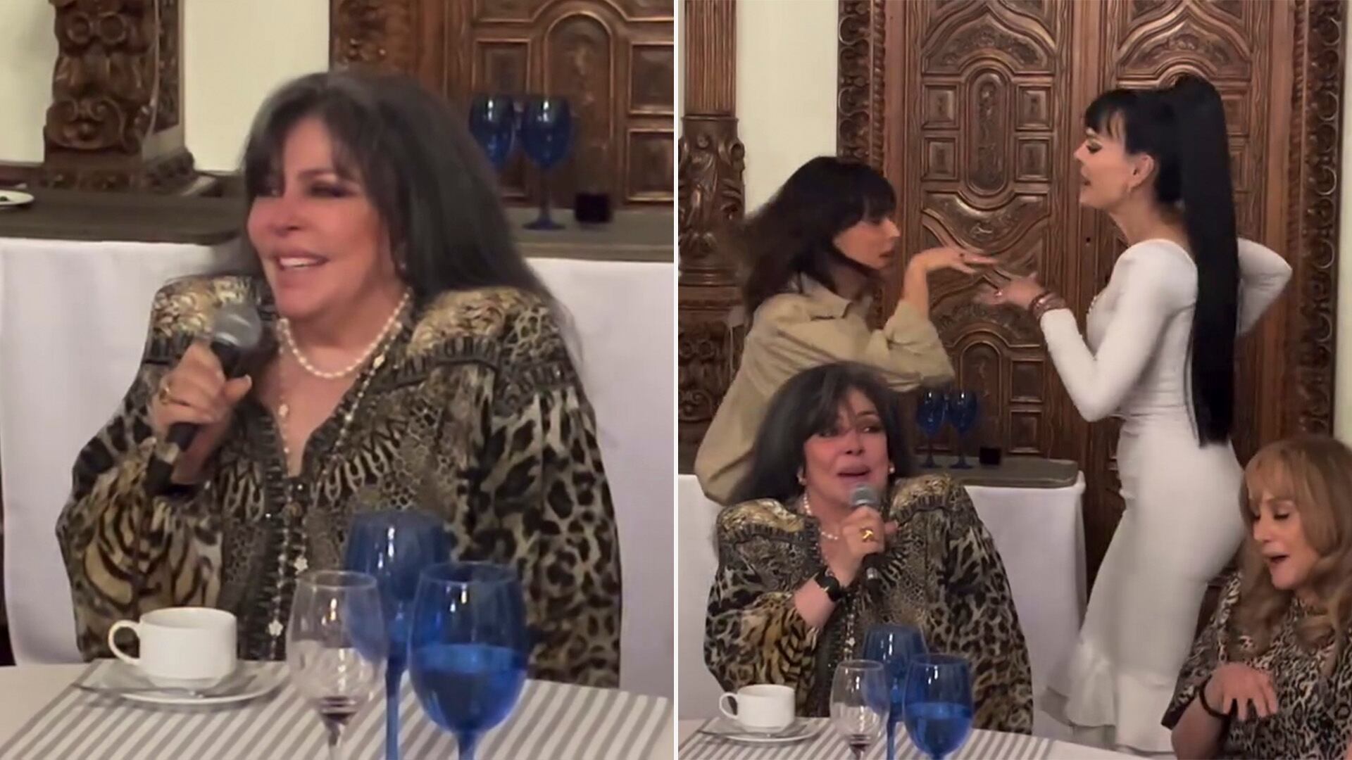 Cumpleaños 73 de Verónica Castro: así fue el festejo junto a Maribel Guardia y  Rocío Banquells cantando ‘Macumba’. (Instagram/@sebasresendiz)