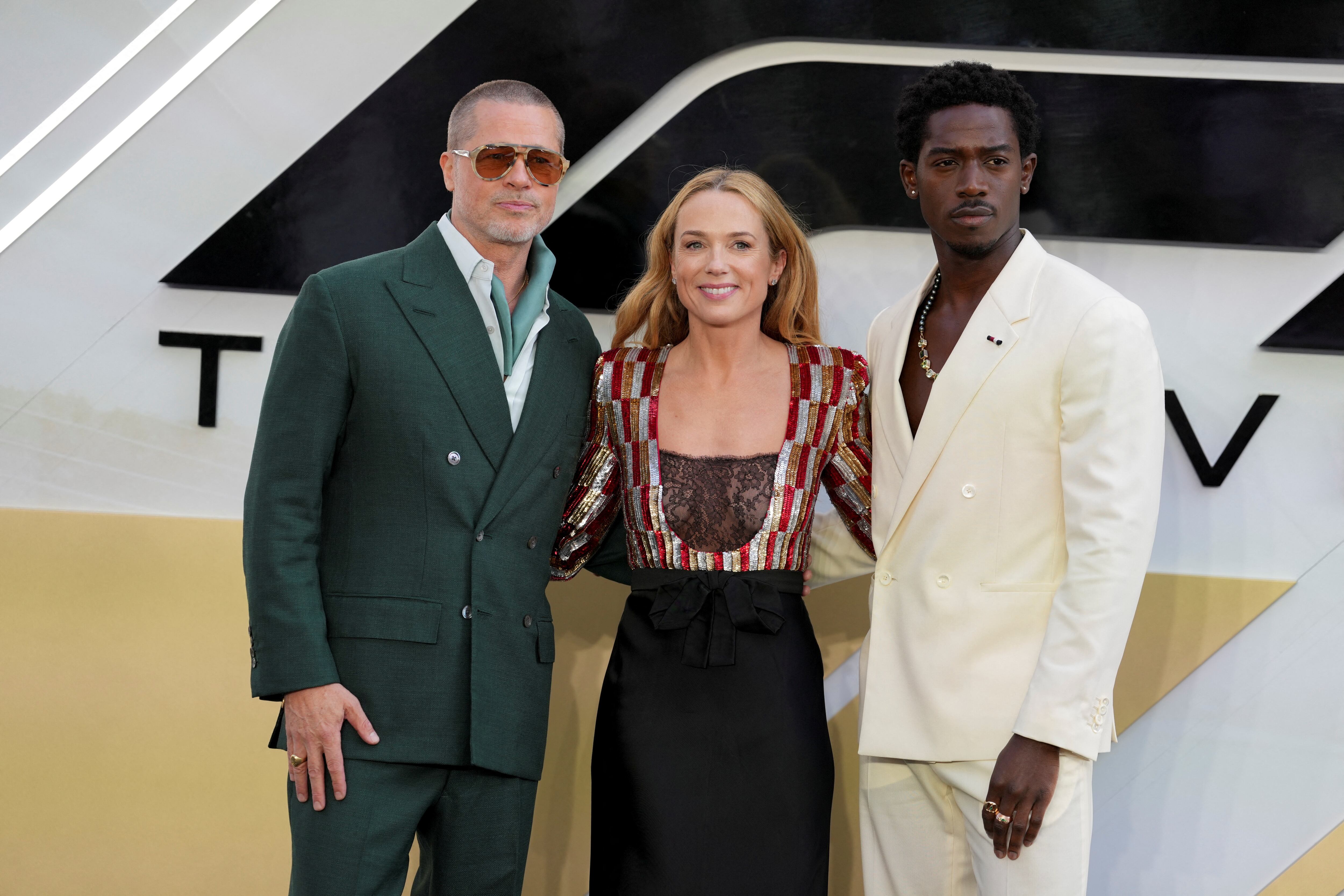 Kerry Condon destaca por su trayectoria previa, antes de alcanzar el reconocimiento internacional con Brad Pitt y Damson Idris (REUTERS)