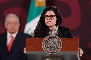 Luisa María Alcalde explicó en