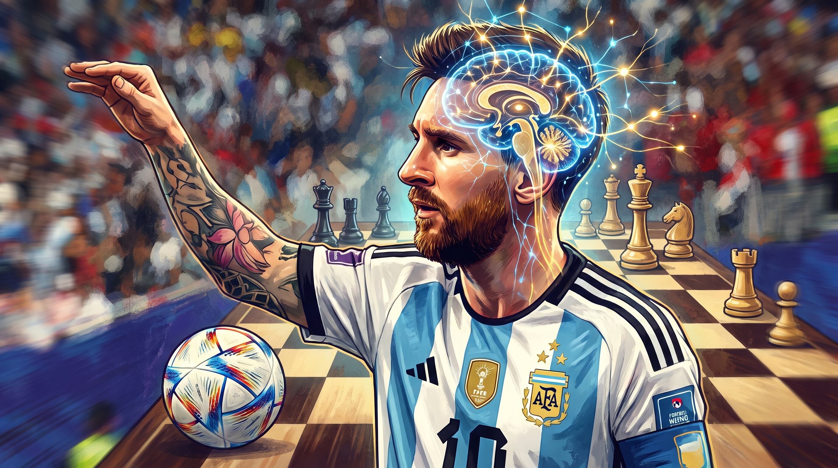 La anticipación y decisión de Messi según la neurociencia