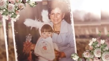 Thalía durante su infancia al