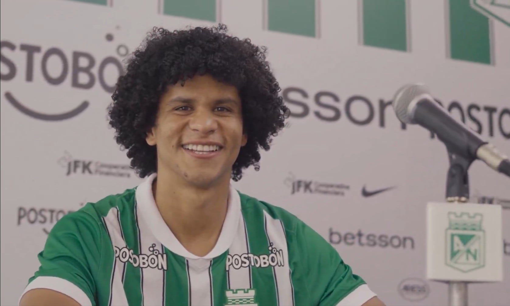 Eduard Bello, nuevo extremo para Atlético Nacional en la Liga BetPlay y Copa Sudamericana - crédito Atlético Nacional