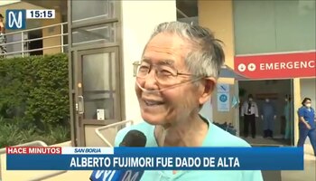 Fujimori fue indusltado por el