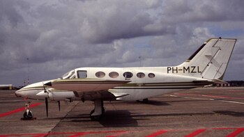 La aeronave despegó del aeropuerto
