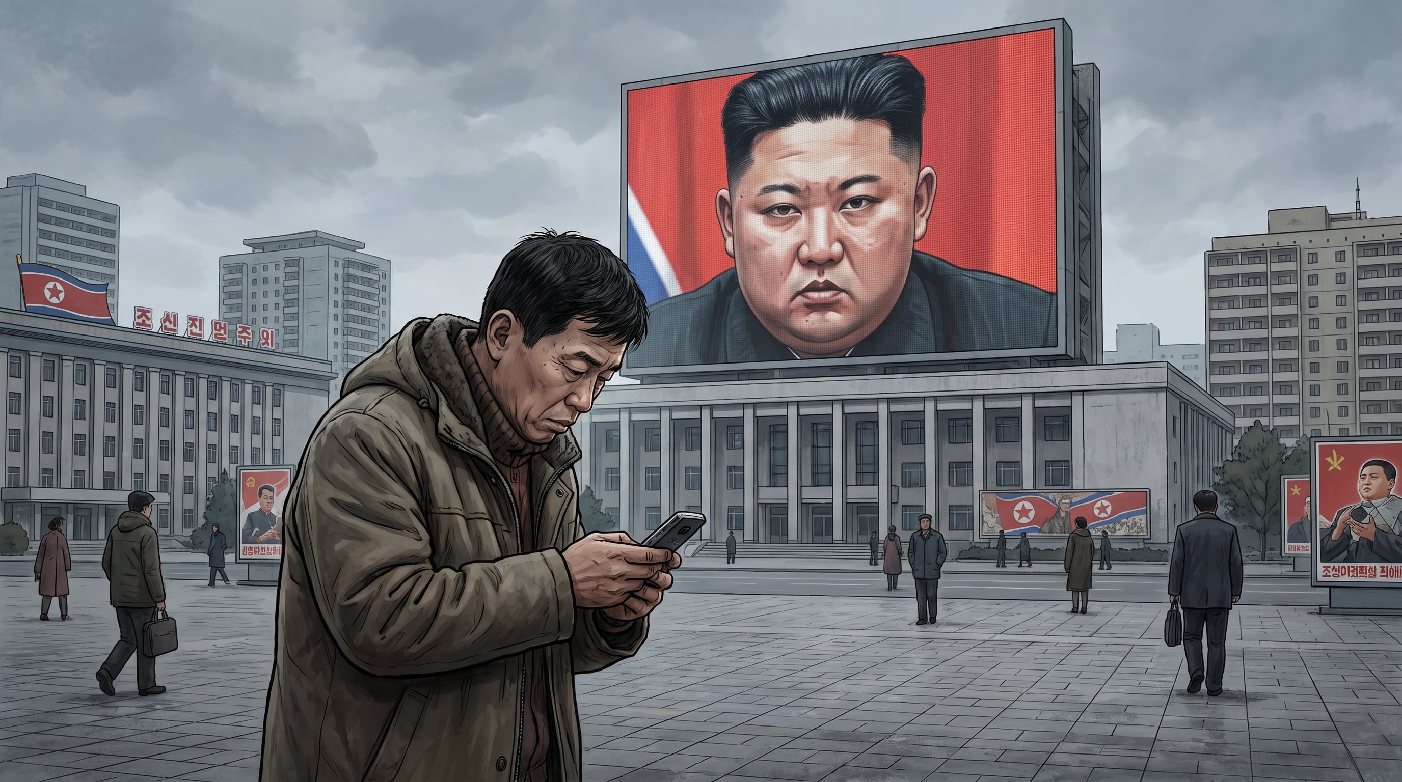 Cómo es el uso de teléfonos inteligentes bajo la dictadura de Kim Jong-un en Corea del Norte