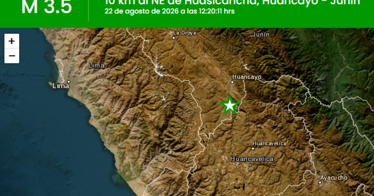 Photo: Infobae Peru Seismic Activity: Minor Tremors Hit Junín and Ucayali on August 22