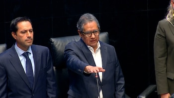 Con 116 votos a favor, Higinio Martínez rinde protesta como presidente del Senado