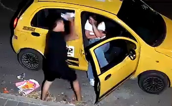 Taxista agresor en Cúcuta