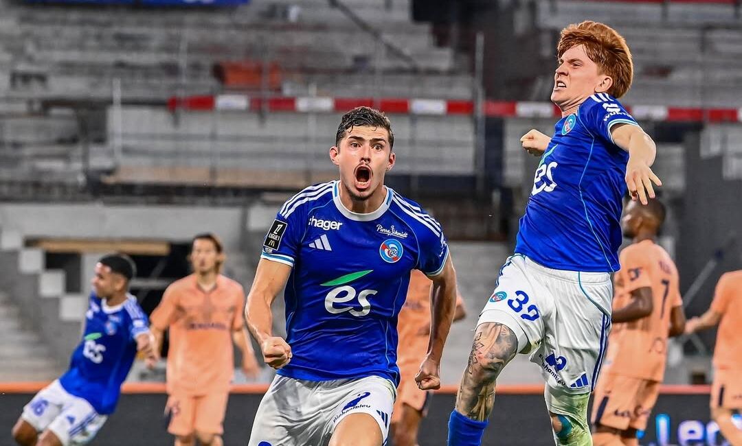 Joaquin Panichelli (23 años) y Valentín Barco (21) hoy son parte clave del Racing Estrasburgo que sorprende en Francia. ¿Tendrán su chance en la Selección?