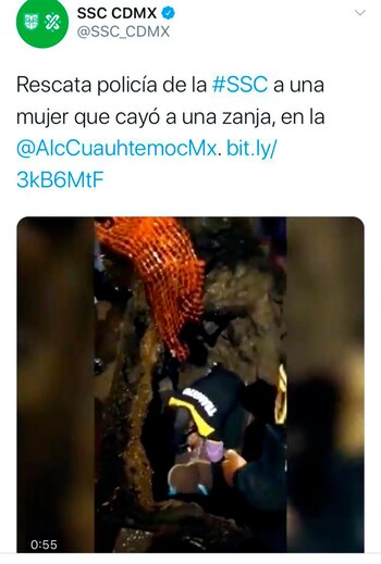 La SSC-CDMX reportó que la