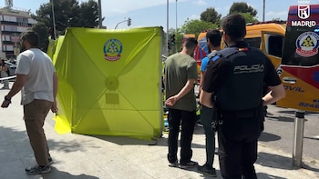 Intervención de emergencia en Madrid con SAMUR y Policía Municipal