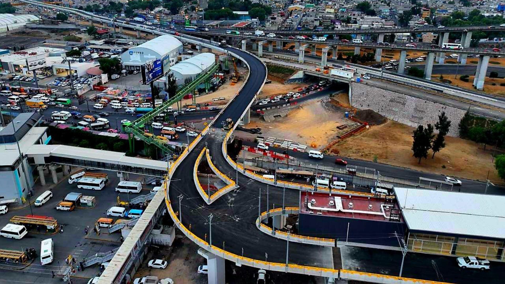 El Trolebús Chalco - Santa Martha pronto será inaugurado (X/ @DanielSibaja_)