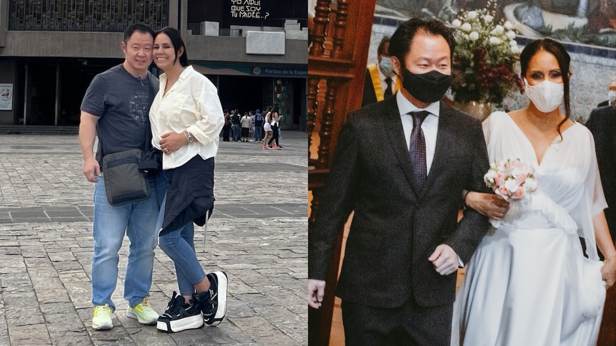 ¿Quién es Erika Muñoz, la esposa de Kenji Fujimori que salió a defenderlo en redes y financia los viajes de la pareja con su propio negocio?