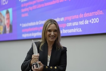 María Belén Mendé, rectora de