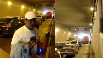 Fuga de gas genera tráfico