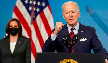 En la imagen, el presidente