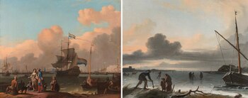 “IJ frente a Ámsterdam con