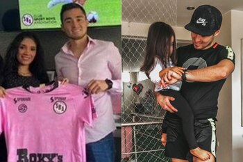 El futbolista se cambió de