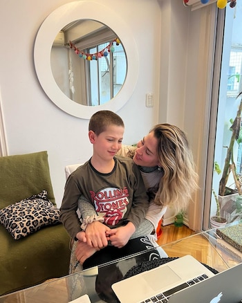 La cantante compartió este particular