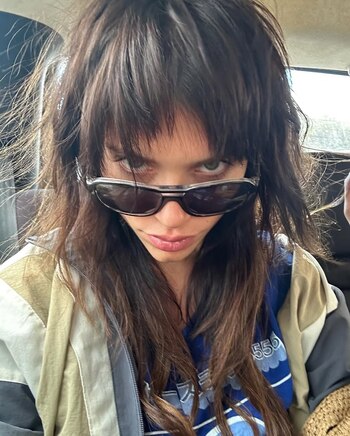 La actriz se animó a