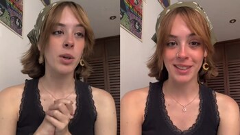 Joven se mostró sorprendida por