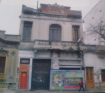 La fachada de la casa