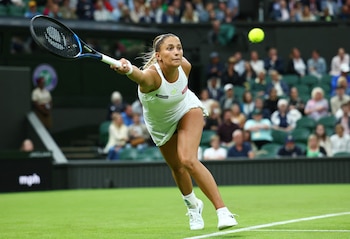 Udvardy, en Wimbledon (REUTERS/Toby Melville)