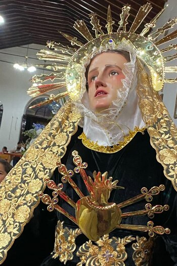 El momento fue observado mientras