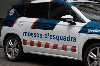 Un vehículo de los Mossos de Esquadra (David Zorrakino, Europa Press)