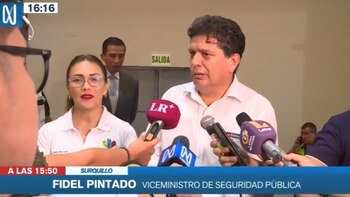 Viceministro de Seguridad sobre proyecto