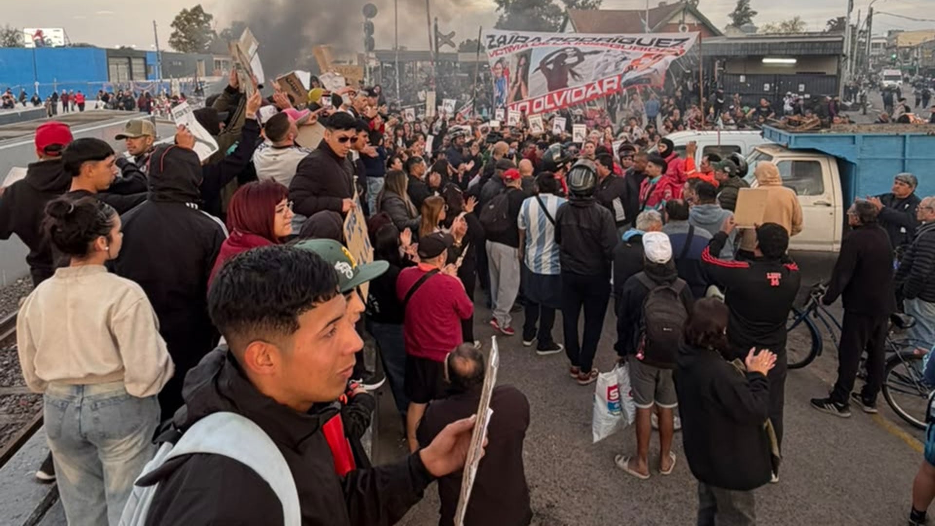La marcha comenzó este miércoles a las 17