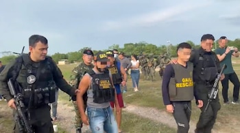 Liberación de 8 personas secuestradas en el Catatumbo - crédito Ejército Nacional