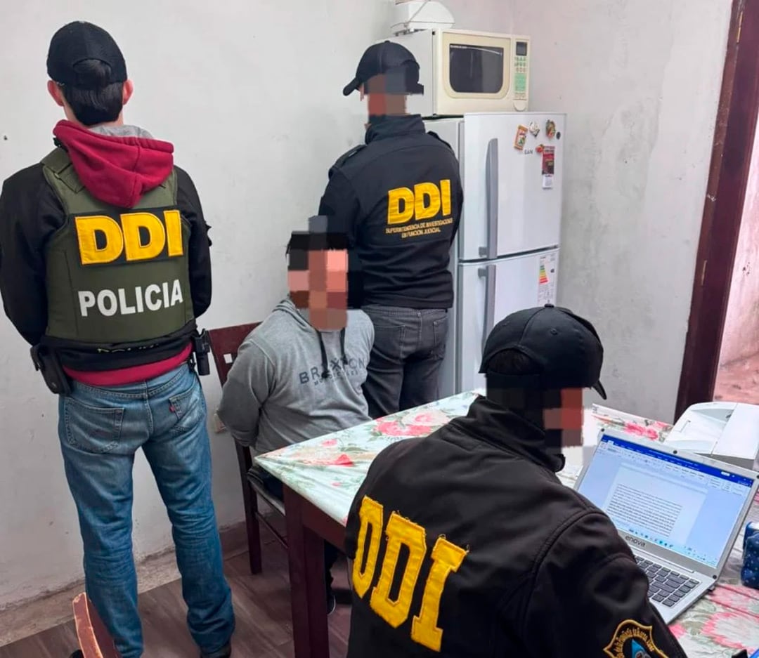 Cichero tras ser detenido este viernes