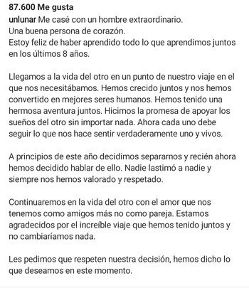 Post en Instagram de Stephanie