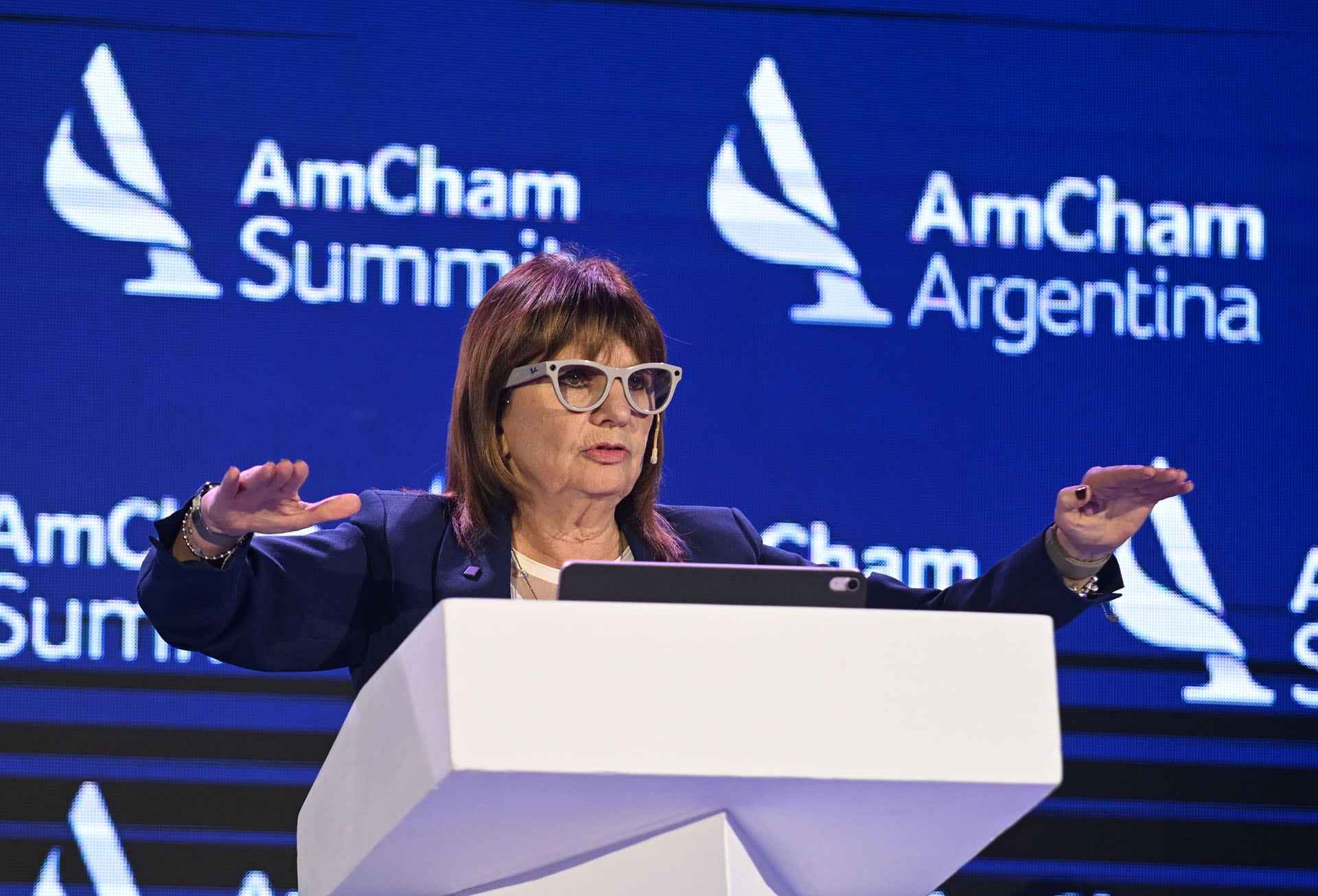 Bullrich fue una de las oradoras de la jornada