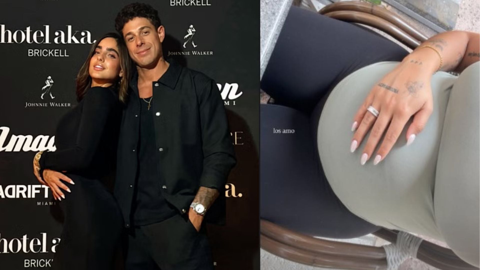 La influencer Isabella Ladera muestra el anillo que le regaló Hugo Garcia, revelando que es un símbolo de su primer año de conocerse.