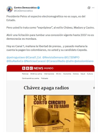 Con este mensaje, el Centro