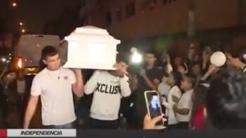 Restos de escolar que falleció