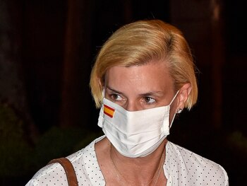 28/06/2020 María Zurita, en una