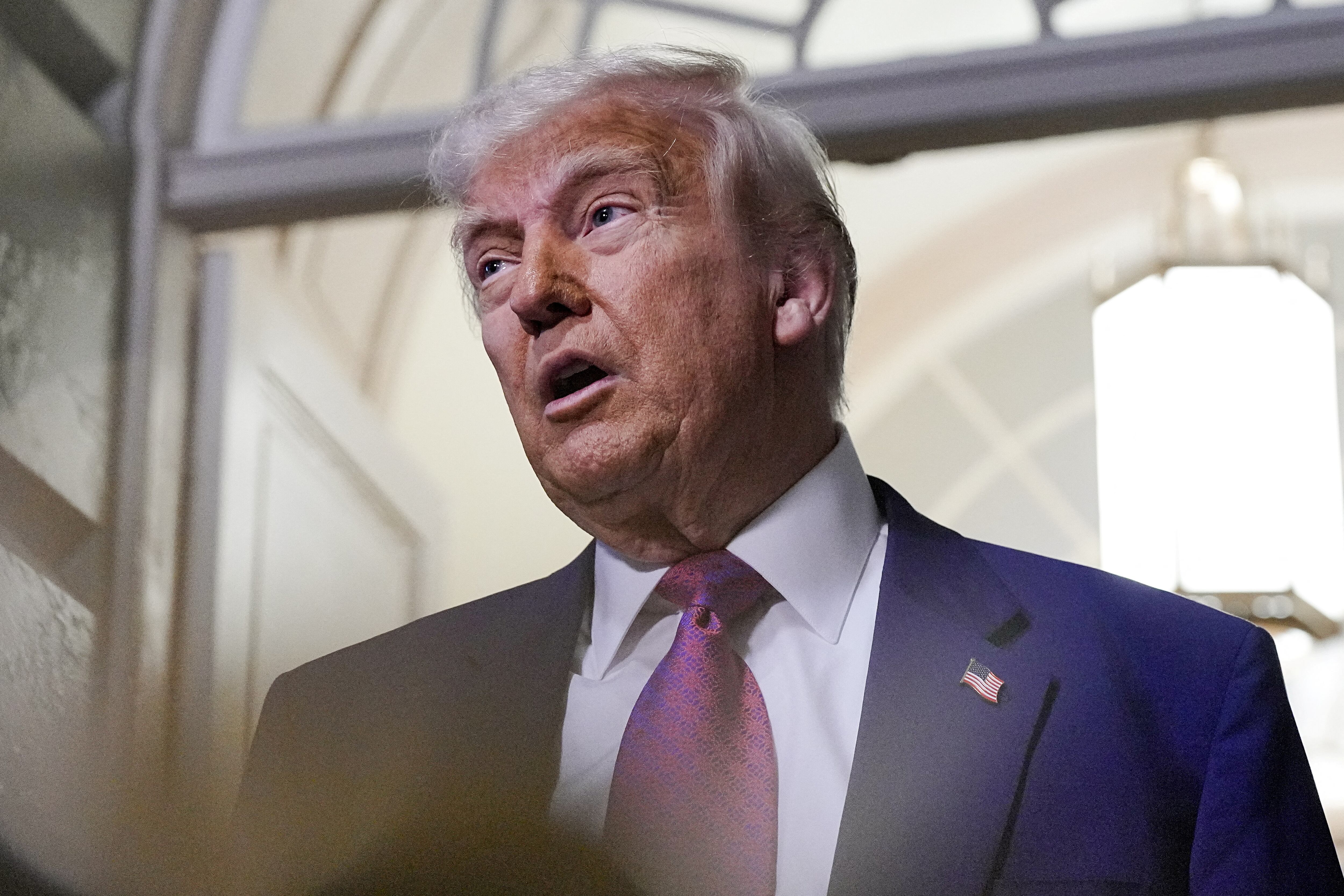 El presidente republicano ha aumentado la presión para que el paquete llegue a su escritorio antes del 4 de julio (REUTERS/Ken Cedeno)