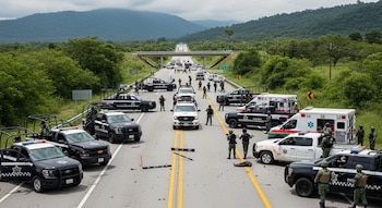Hasta el cierre de esta nota informativa, autoridades federales y estatales no han emitido un balance oficial sobre el número de víctimas. (Imagen ilustrativa creada con IA | Infobae México)