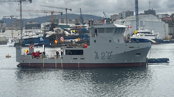 La Armada presenta el buque ‘Proserpina’ para proteger el fondo marítimo mientras persisten las amenazas rusas
