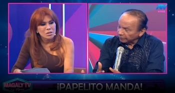 “Una faltó 15 veces y las otras hasta 28 días”: Melcochita revela documento del colegio y cuestiona a Monserrat. Captura: Magaly TV La Firme.