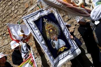 Los fieles mostraron su cariño