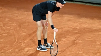 Sinner y Medvedev no terminan su dramática semifinal en Roma por la lluvia