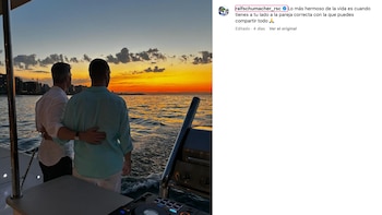 Publicación de Ralf Schumacher en